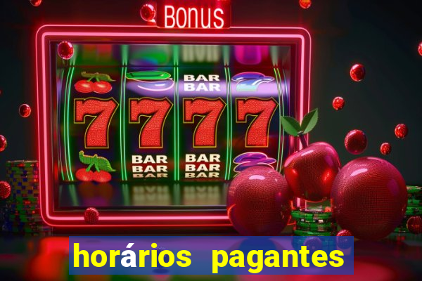 horários pagantes pg soft